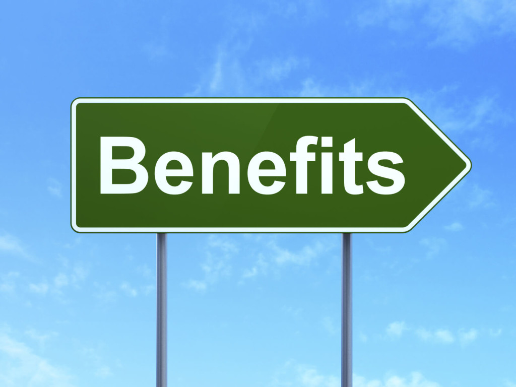 benefits-sign